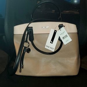 Nine West tan purse